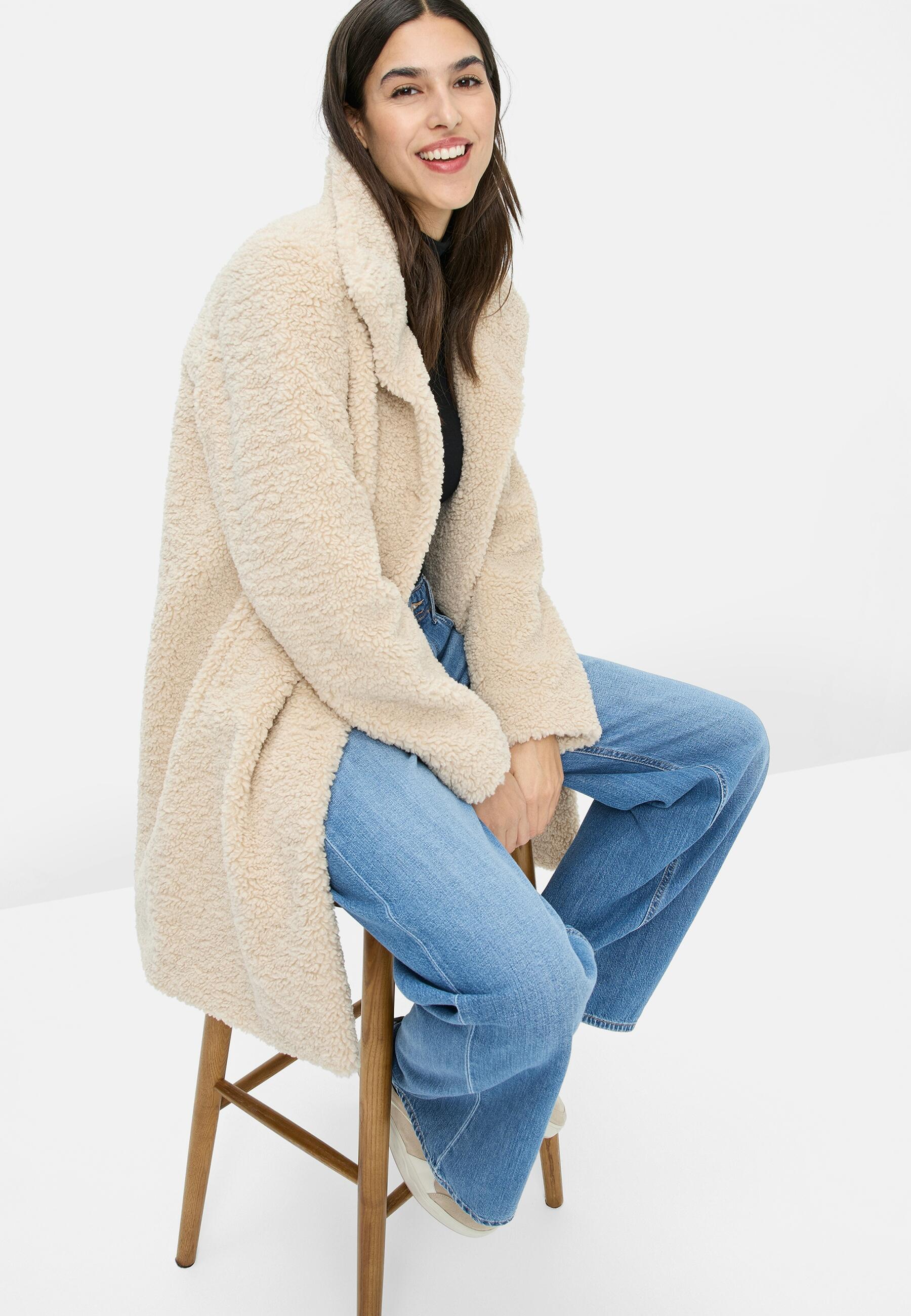 Fuchs Schmitt - Fake Fur Kurzmantel - Gr. - 42 von Fuchs Schmitt