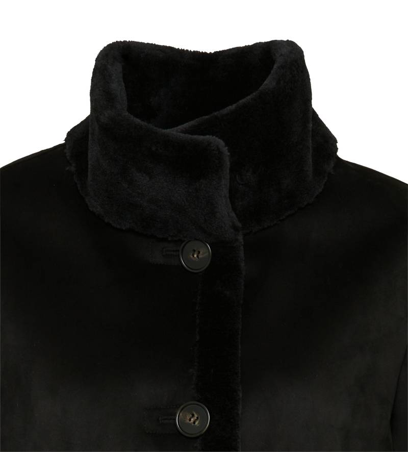 Fuchs Schmitt - Fake Fur Webpelzjacke schwarz - Gr. - 46 von Fuchs Schmitt