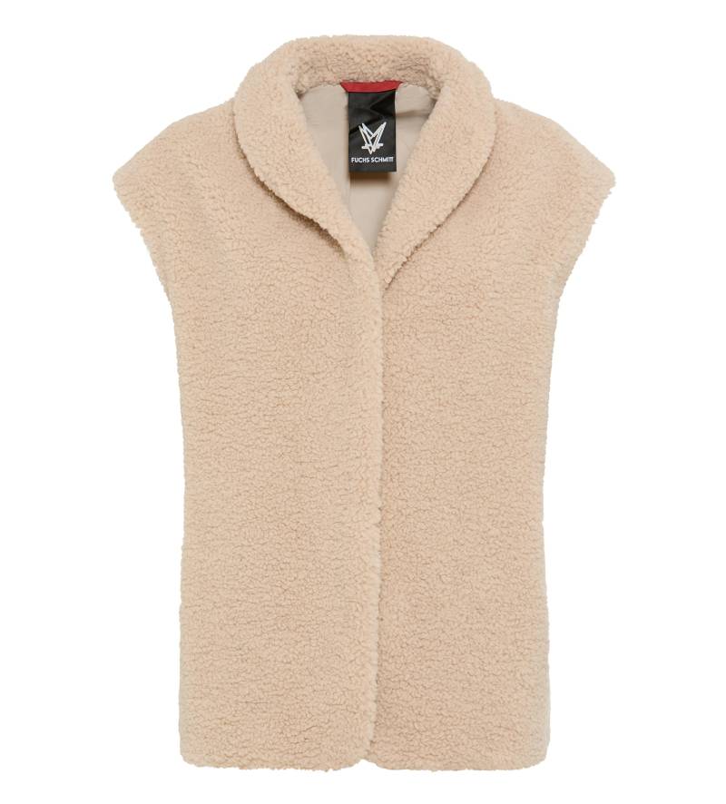 Fuchs Schmitt - Fake Fur Weste - Gr. - 44 von Fuchs Schmitt