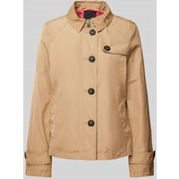Fuchs Schmitt Funktionsjacke mit Ärmelriegeln und Eingrifftaschen in Camel, Größe 48 von Fuchs Schmitt