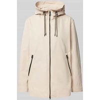 Fuchs Schmitt Jacke mit Reißverschlusstaschen in Kitt, Größe 40 von Fuchs Schmitt