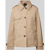 Fuchs Schmitt Jacke mit Umlegekragen in Beige, Größe 42 von Fuchs Schmitt