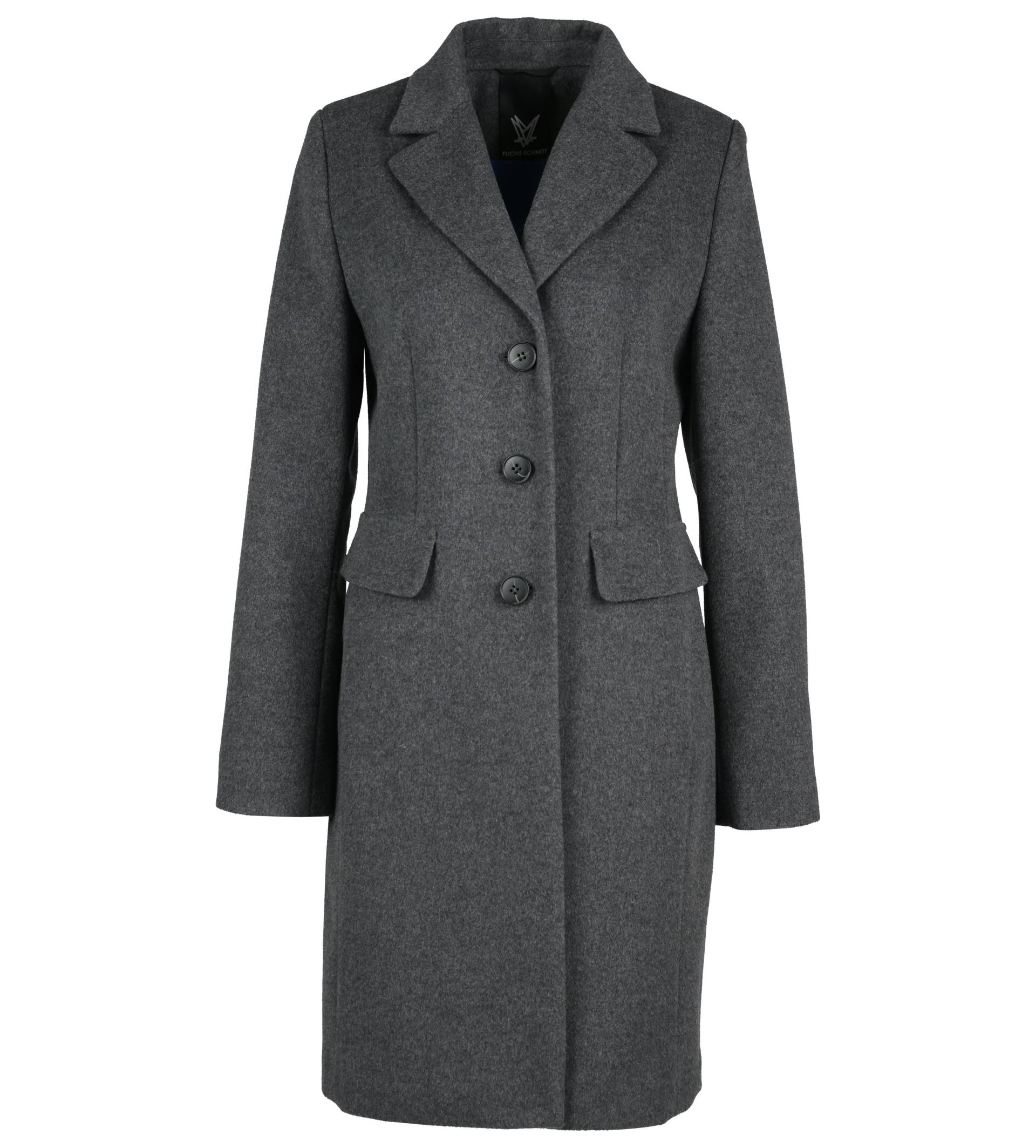 Fuchs Schmitt - Kurzmantel anthrazit - Gr. - 46 von Fuchs Schmitt