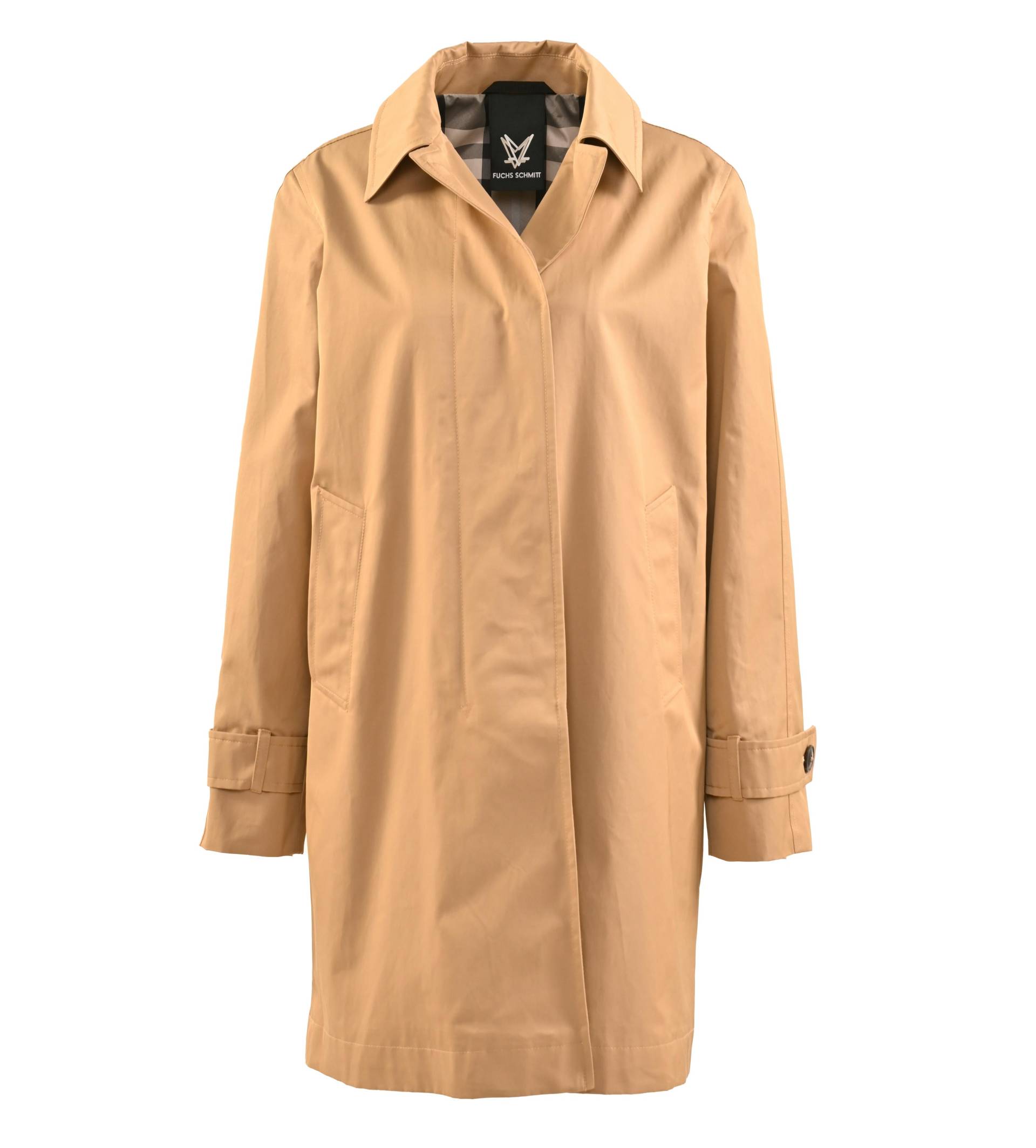 Fuchs Schmitt - Kurzmantel camel - Gr. - 38 von Fuchs Schmitt