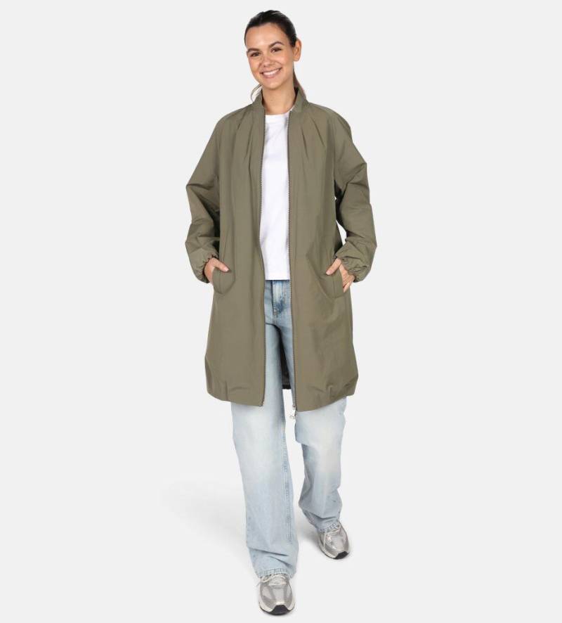 Fuchs Schmitt - Kurzmantel light khaki - Gr. - 44 von Fuchs Schmitt