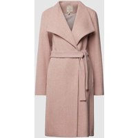 Fuchs Schmitt Mantel mit Reverskragen in Rose, Größe 46 von Fuchs Schmitt