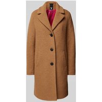 Fuchs Schmitt Regular Fit Wollmantel mit Reverskragen in Camel, Größe 36 Fuchs Schmitt Regular Fit Wollmantel mit Reverskragen in Camel, Größe 36 von Fuchs Schmitt