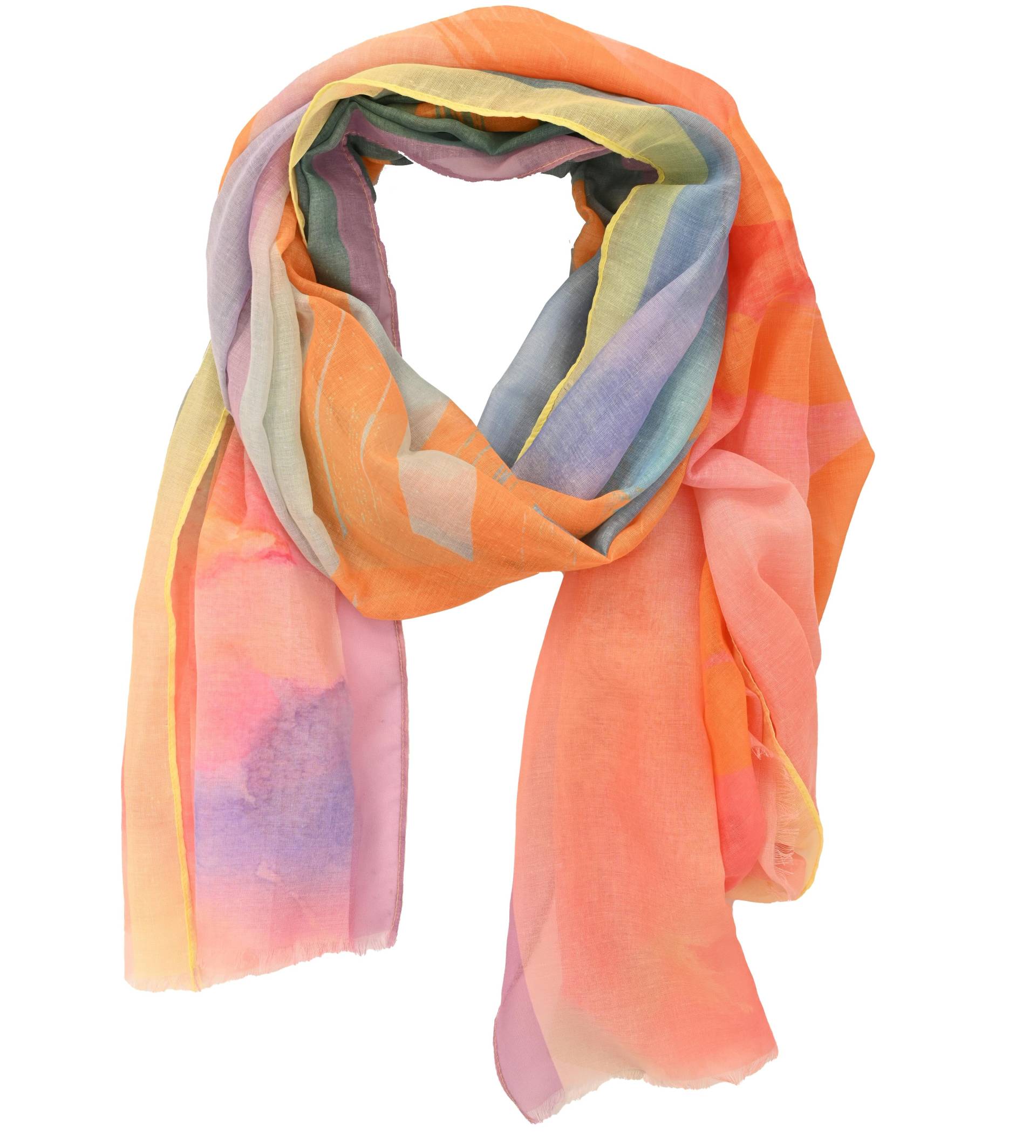 Fuchs Schmitt - Schal orange/bunt - Gr. - OS von Fuchs Schmitt
