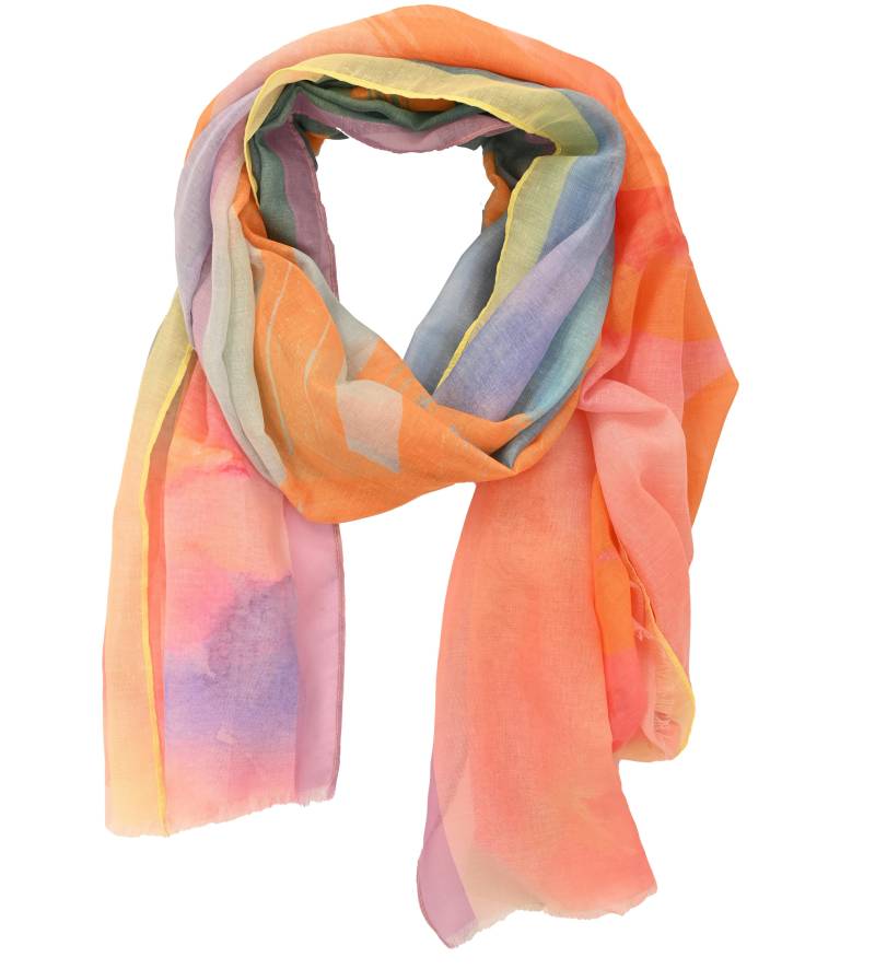 Fuchs Schmitt - Schal orange/bunt - Gr. - OS von Fuchs Schmitt