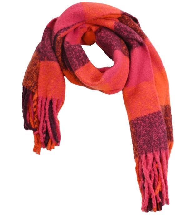 Fuchs Schmitt - Schal orange/kariert - Gr. - OS von Fuchs Schmitt