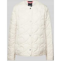 Fuchs Schmitt Steppjacke mit Rundhalsausschnitt in Offwhite, Größe 36 von Fuchs Schmitt