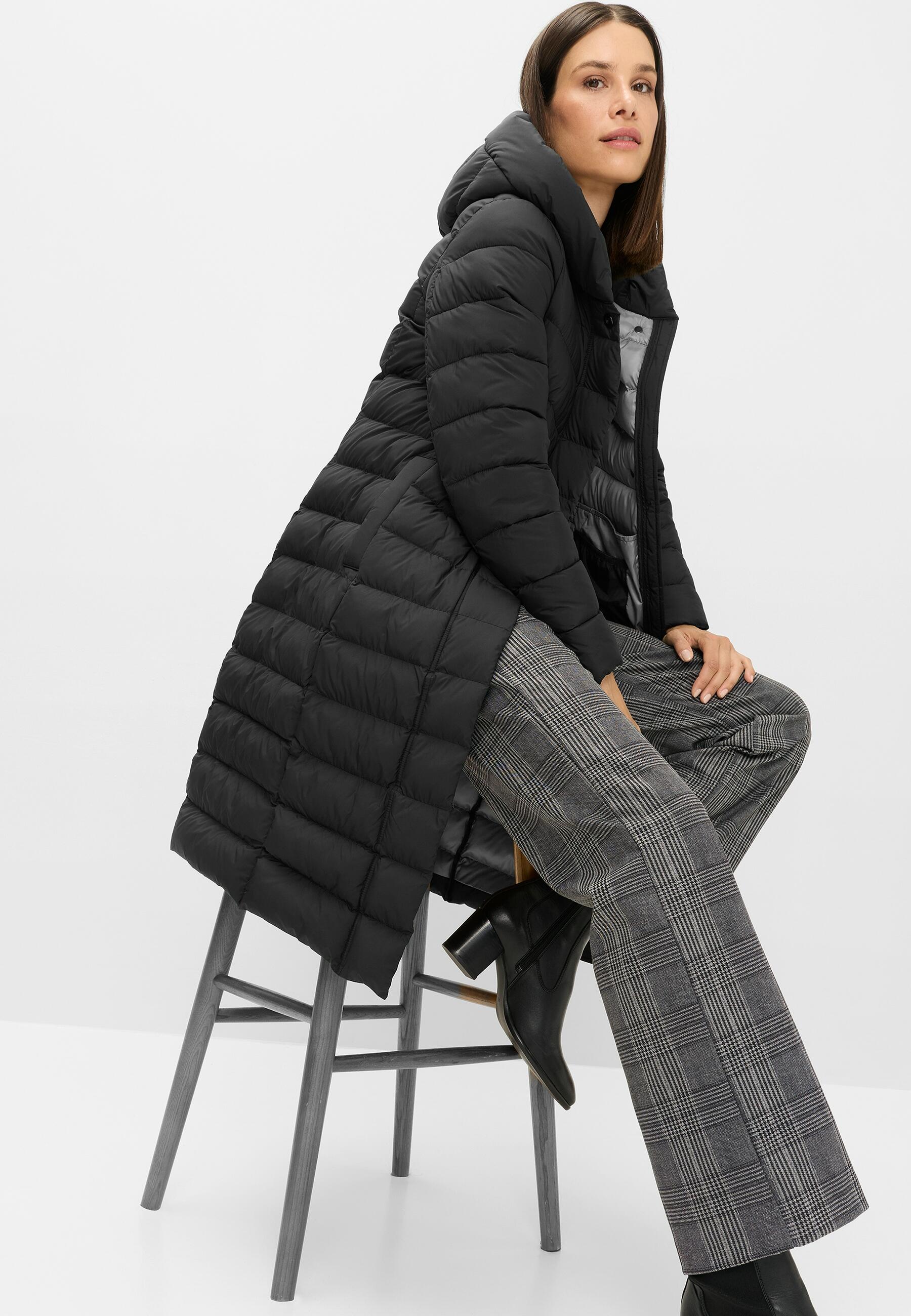 Fuchs Schmitt - Steppkurzmantel schwarz - Gr. - 42 von Fuchs Schmitt