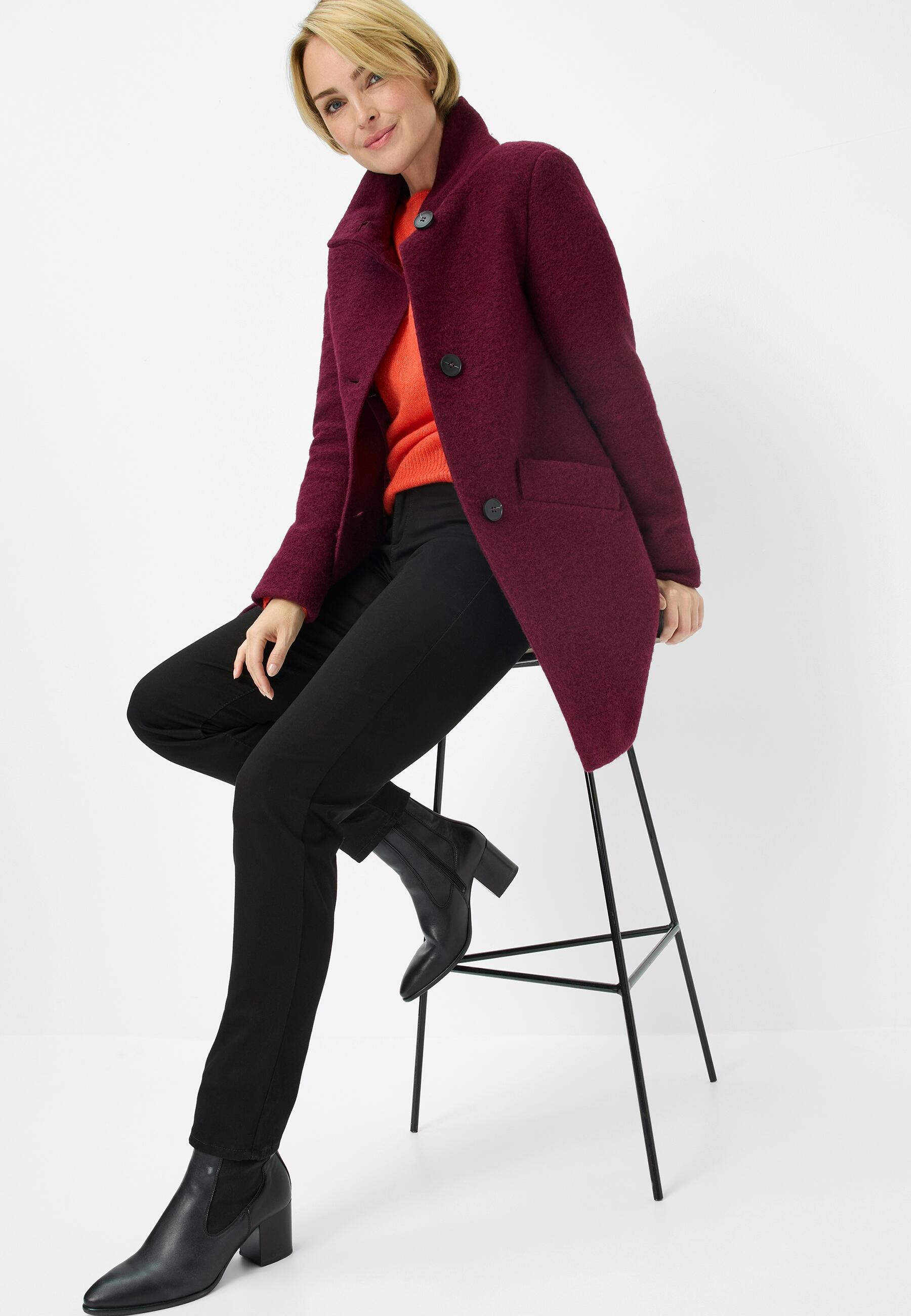 Fuchs Schmitt - Strickjacke bordeaux - Gr. - 42 von Fuchs Schmitt