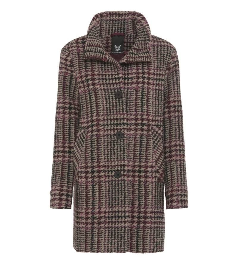 Fuchs Schmitt - Strickkurzmantel bordeaux/kitt - Gr. - 48 von Fuchs Schmitt