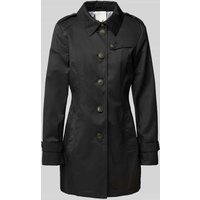 Fuchs Schmitt Trenchcoat mit Leistentaschen in Black, Größe 38 von Fuchs Schmitt