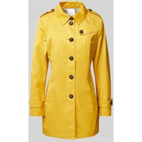 Fuchs Schmitt Trenchcoat mit Leistentaschen in Gelb, Größe 48 von Fuchs Schmitt
