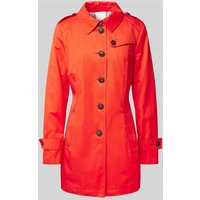 Fuchs Schmitt Trenchcoat mit Leistentaschen in Rot, Größe 38 von Fuchs Schmitt