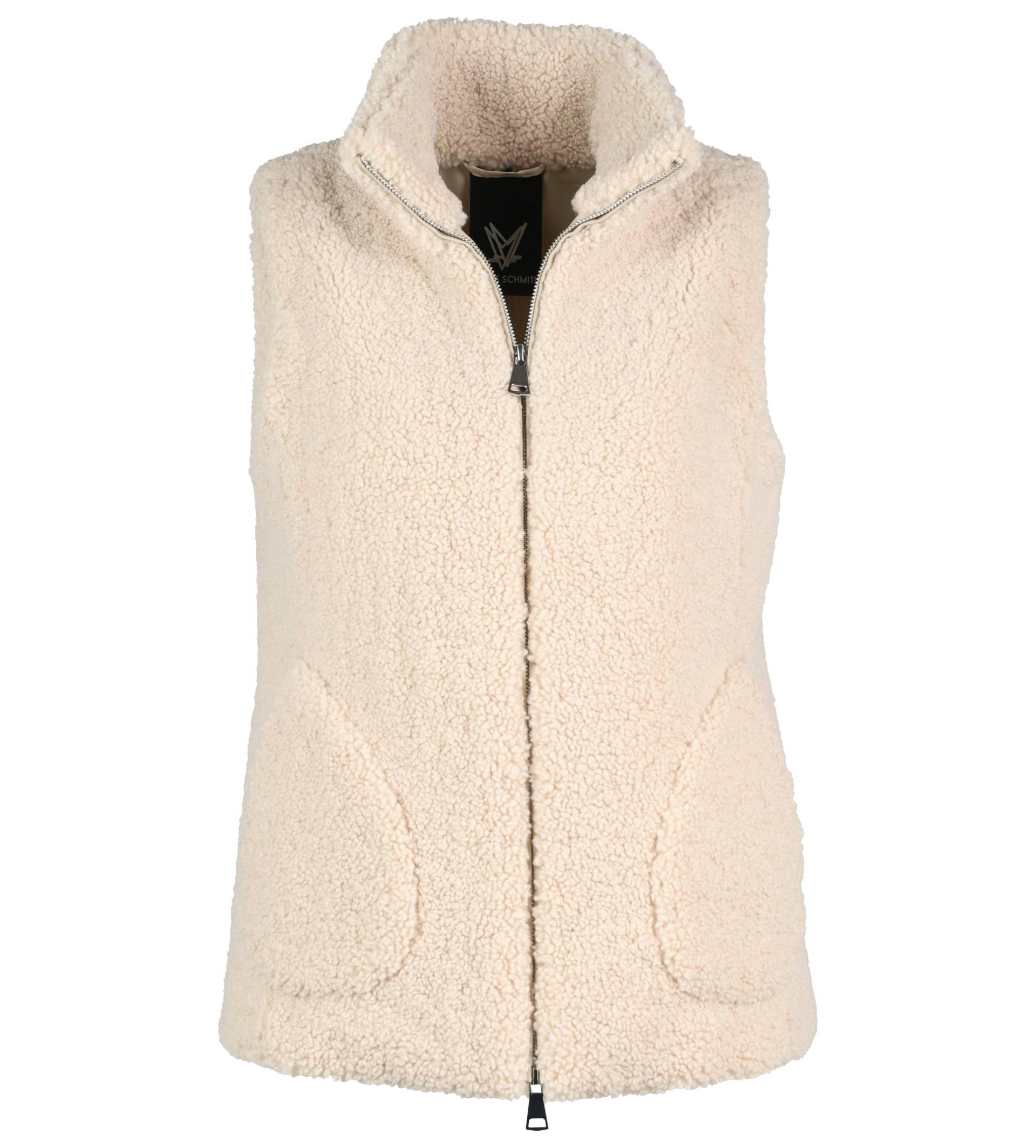 Fuchs Schmitt - Webpelz Weste creme - Gr. - 38 von Fuchs Schmitt