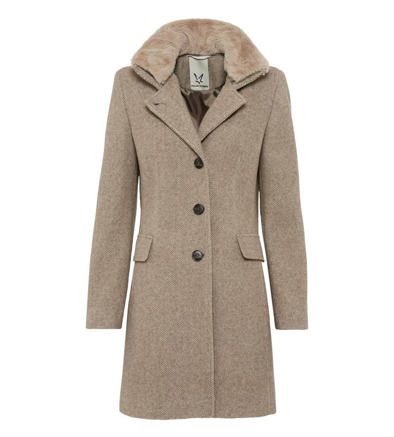 Fuchs Schmitt - Wollkurzmantel beige - Gr. - 42 von Fuchs Schmitt