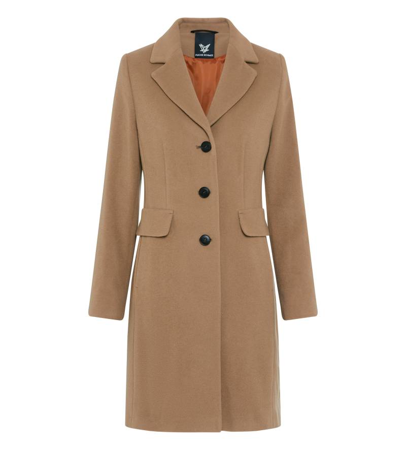 Fuchs Schmitt - Wollkurzmantel camel - Gr. - 42 von Fuchs Schmitt