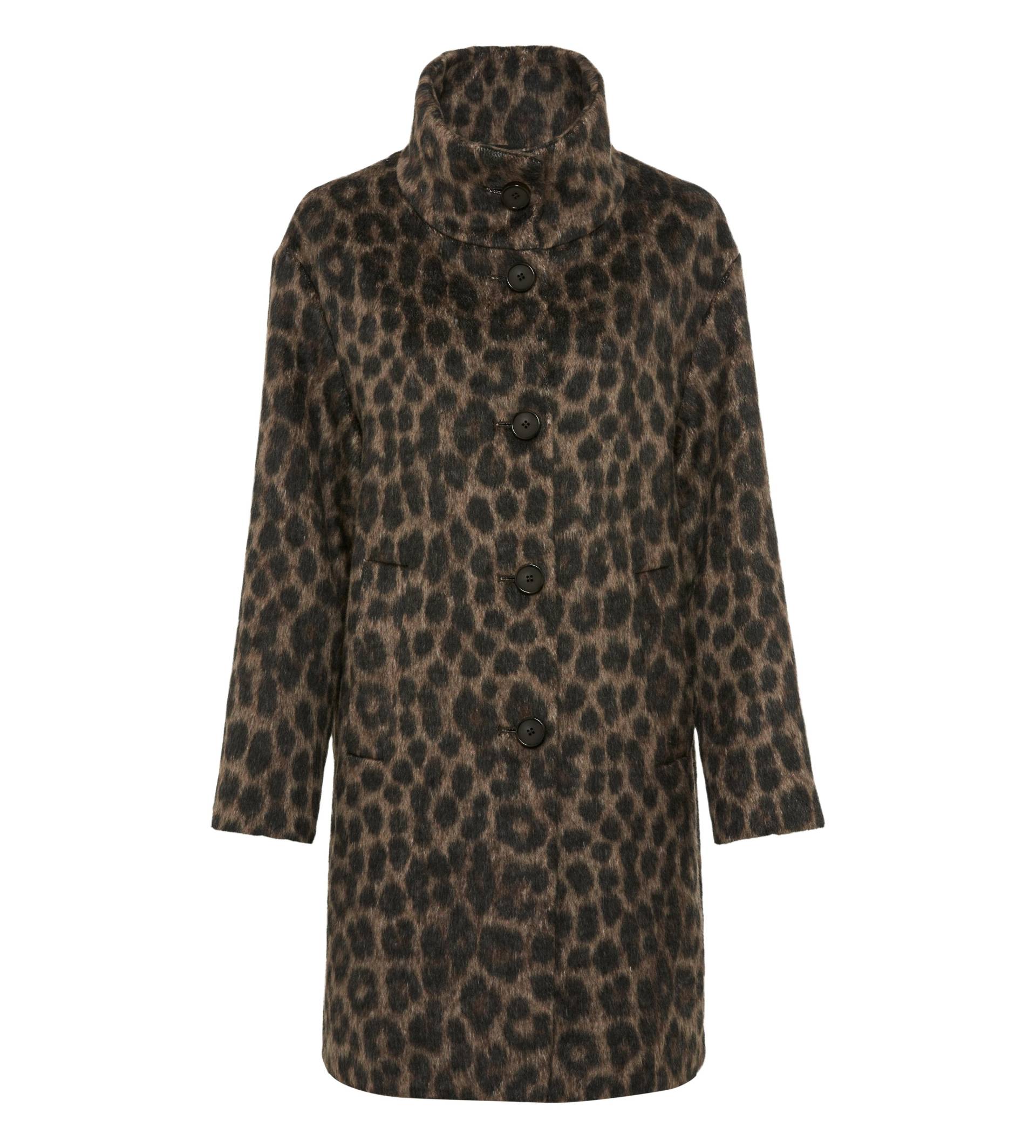 Fuchs Schmitt - Wollkurzmantel schwarz/braun - Gr. - 44 von Fuchs Schmitt