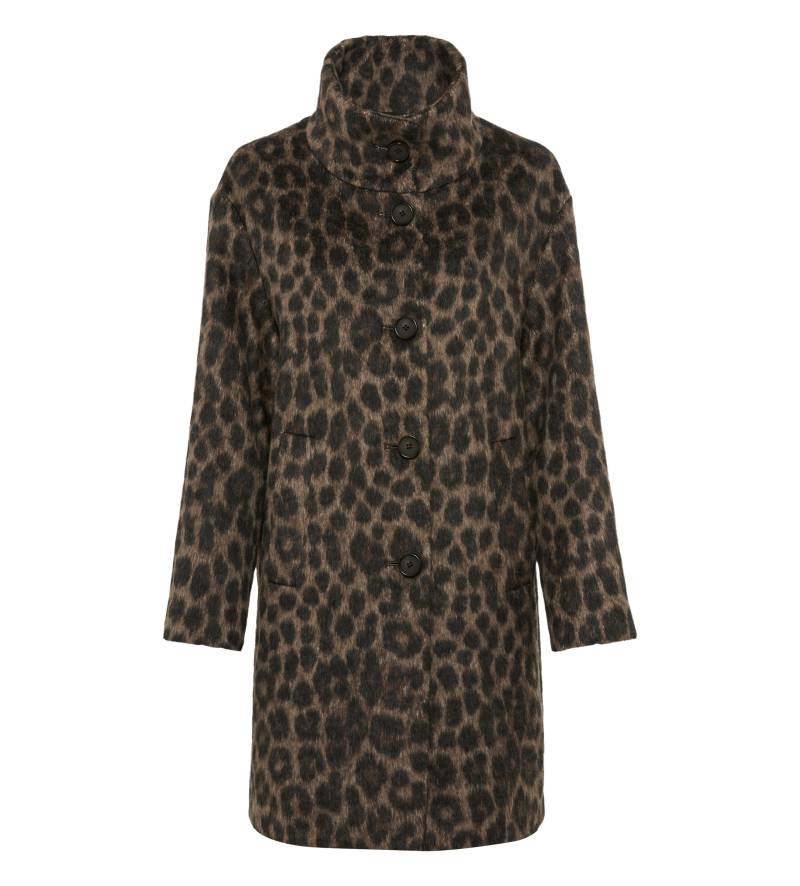 Fuchs Schmitt - Wollkurzmantel schwarz/braun - Gr. - 44 von Fuchs Schmitt