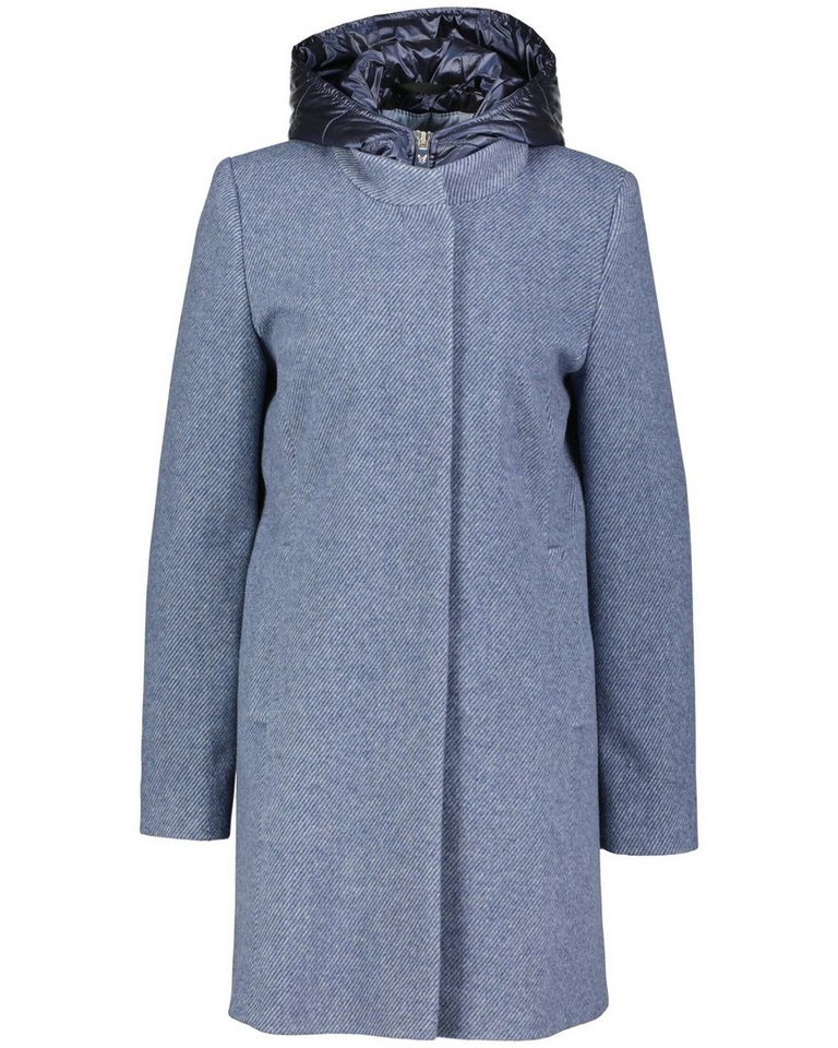 Fuchs Schmitt Wollmantel Damen Kurzmantel im Materialmix mit Kapuze von Fuchs Schmitt