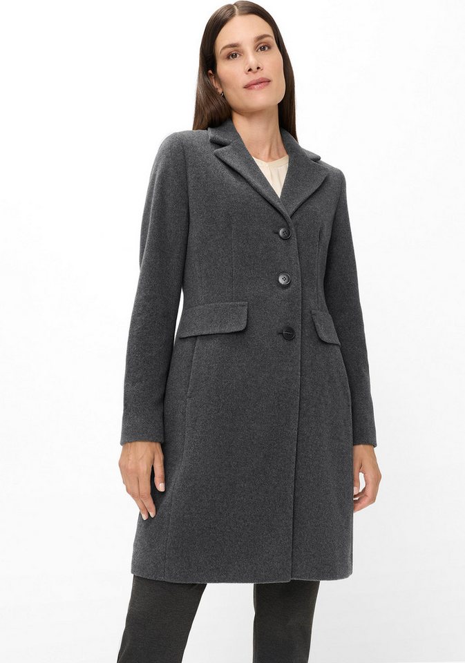 Fuchs Schmitt Wollmantel mit Reverskragen von Fuchs Schmitt