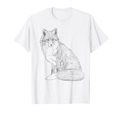 Fuchs T-Shirt Damen Kinder Füchse Geschenk Rotfuchs T-Shirt Fuchs T-Shirt Damen Kinder Füchse Geschenk Rotfuchs T-Shirt von Fuchs T-Shirt und Fuchs-Liebhaber Geschenke