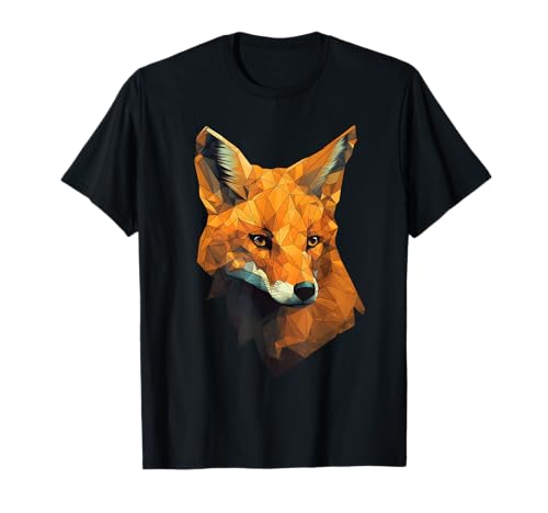Fuchs Wildtier Low Poly Art Merch Geschenk T-Shirt, Unisex-Kinder, Schwarz, S Fuchs Wildtier Low Poly Art Merch Geschenk T-Shirt, Unisex-Kinder, Schwarz, S von Fuchs Wildtier Low Poly Art Merch Geschenk