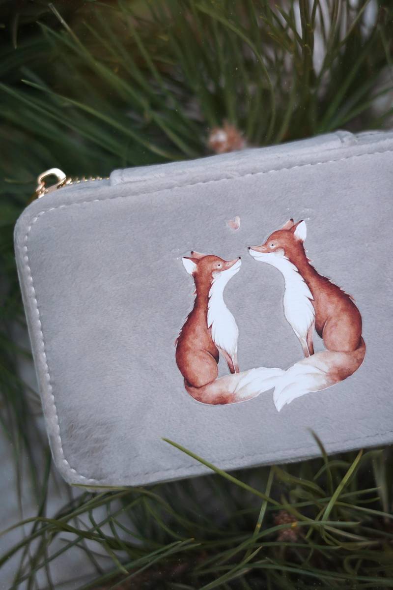 Schmuck Kästchen Jewelery Box Lieblings Fuchs, Verliebte Füchse Partnergeschenk Mama Freundin von FuchsMaedchenStore