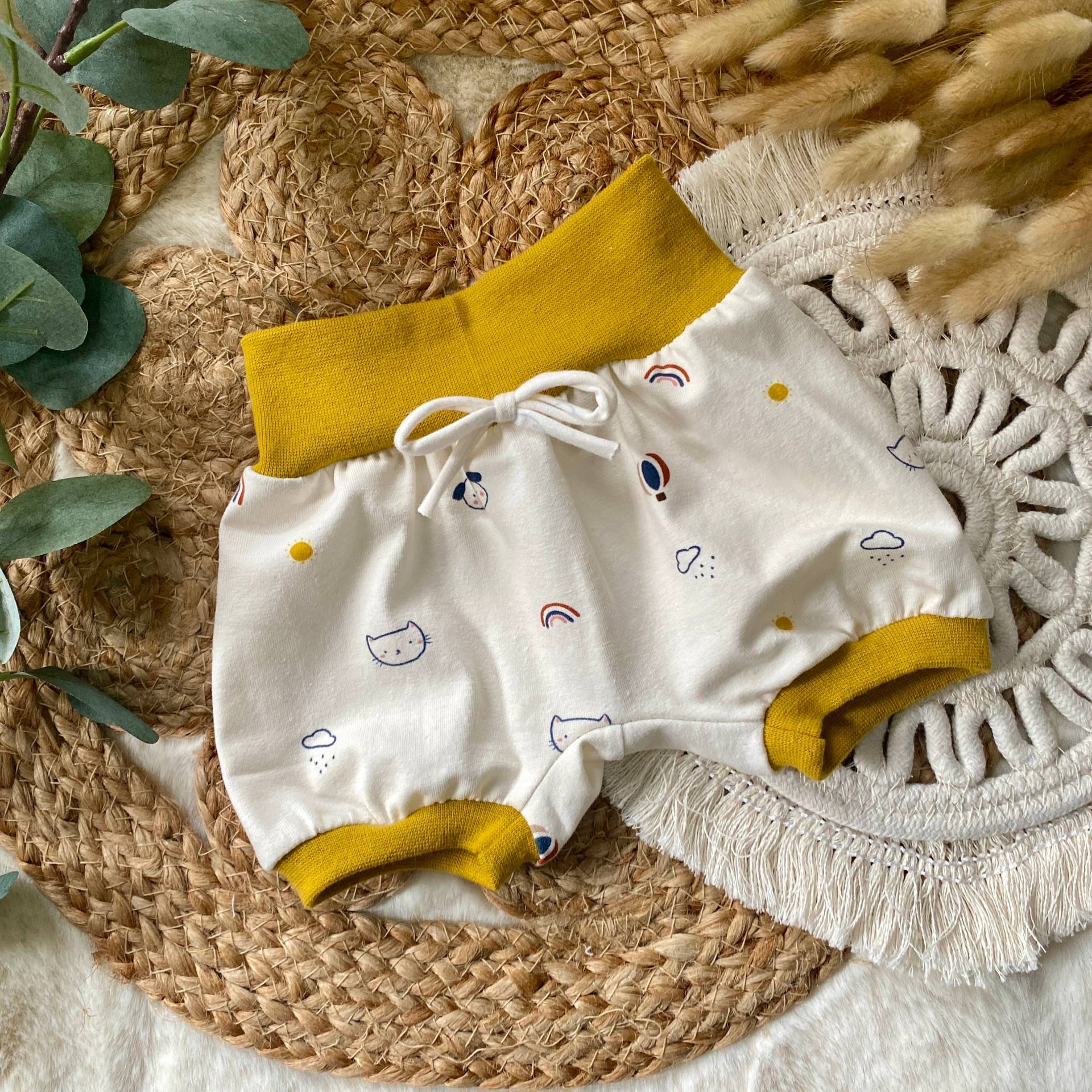 Sommerhose "Merle" | Baby & Kleinkind Handmade Pumphose Kurze Hose Shorts Sommerhose "Merle" | Baby & Kleinkind Handmade Pumphose Kurze Hose Shorts von Fuchsgenaeht