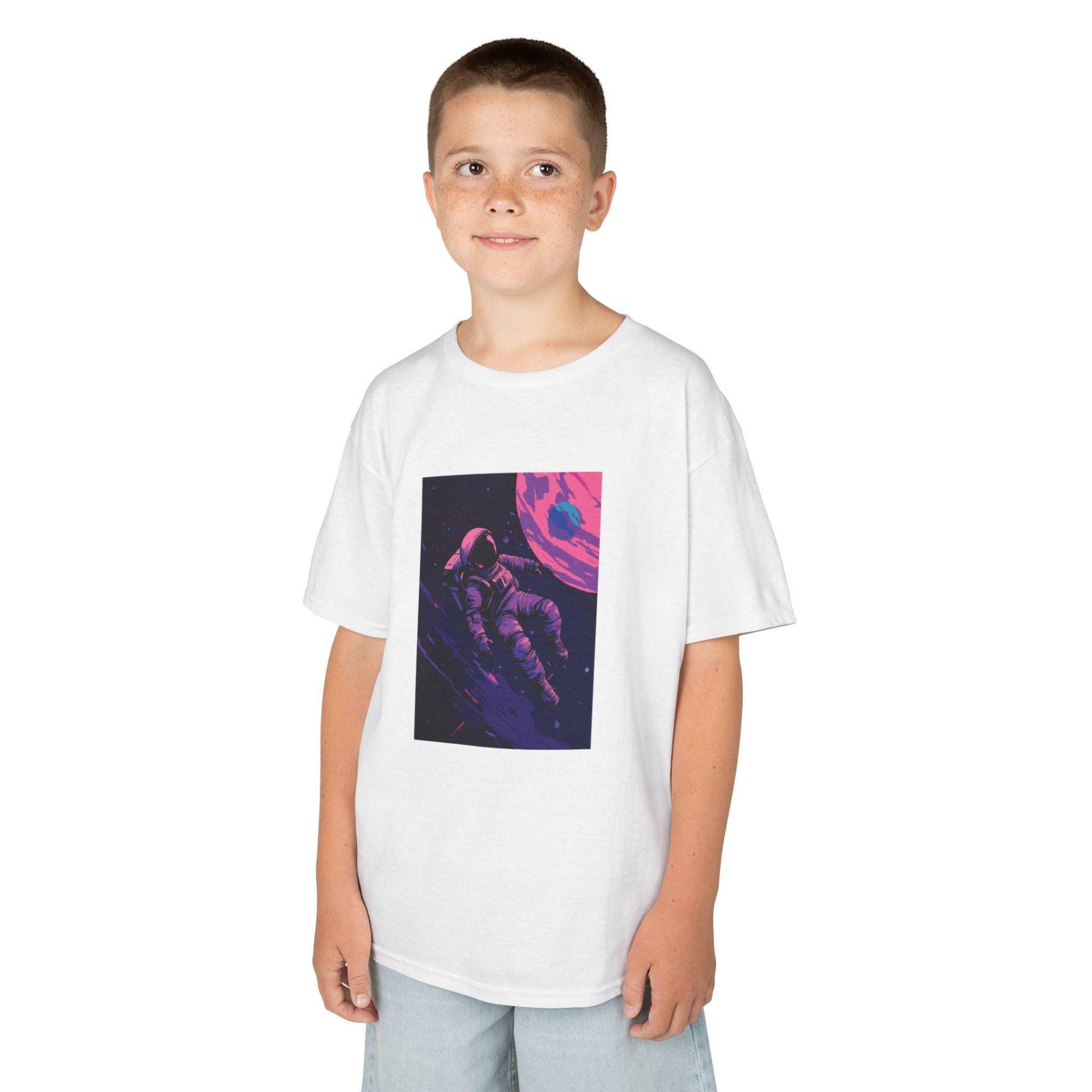 Kinder T-Shirt Astronaut Und Planet - Geschenk Für Weltall-Fans 6 Farben Größen Xs Bis Xl Kinder T-Shirt Astronaut Und Planet - Geschenk Für Weltall-Fans 6 Farben Größen Xs Bis Xl von FuchsoderApfel