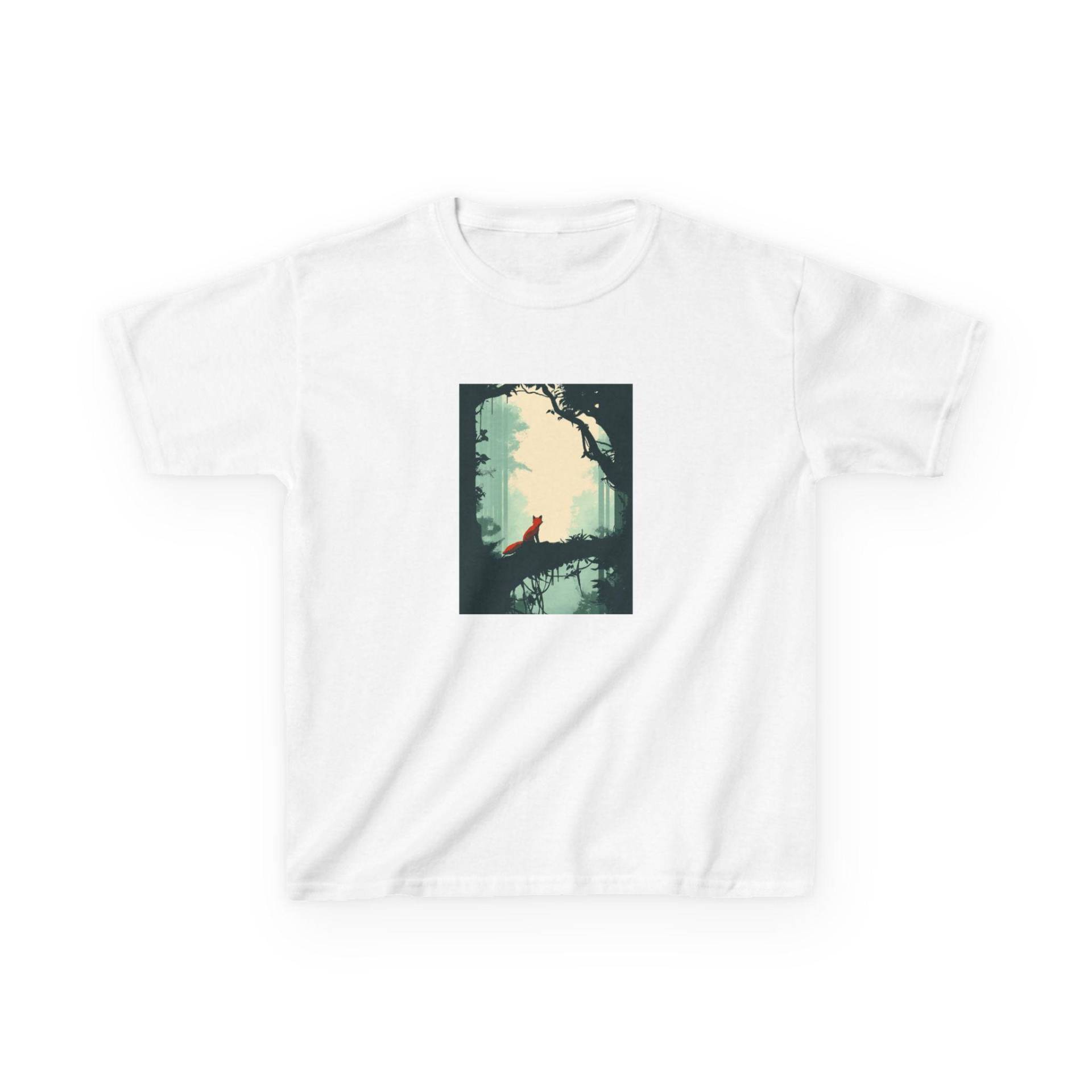 Kinder T-Shirt Fuchs Im Wald - Geschenk Für Naturfreunde Oder Schulanfang 6 Farben Größen Xs Bis Xl Kinder T-Shirt Fuchs Im Wald - Geschenk Für Naturfreunde Oder Schulanfang 6 Farben Größen Xs Bis Xl von FuchsoderApfel