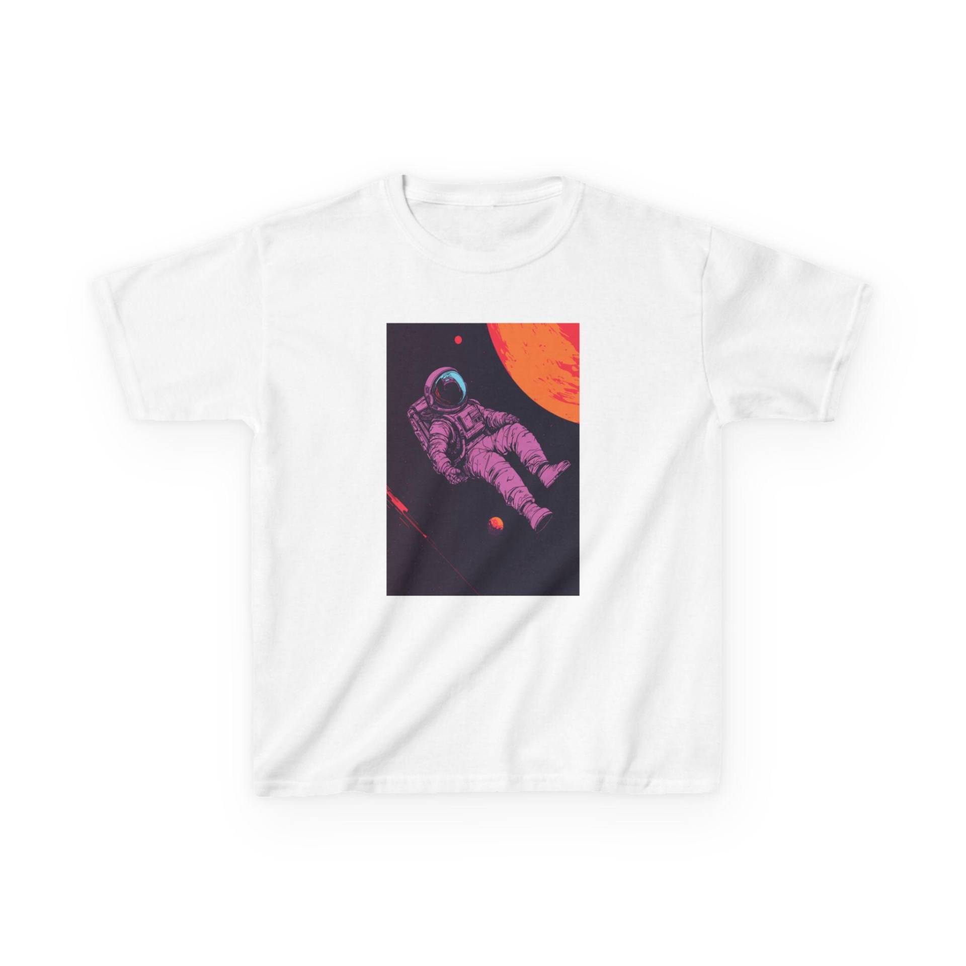 Retro Astronaut Kids T-Shirt Galaxy Explorer Gift For Young Space Dreamers | xs-xl, 6 Colors Retro Astronaut Kids T-Shirt Galaxy Explorer Gift For Young Space Dreamers | xs-xl, 6 Colors von FuchsoderApfel