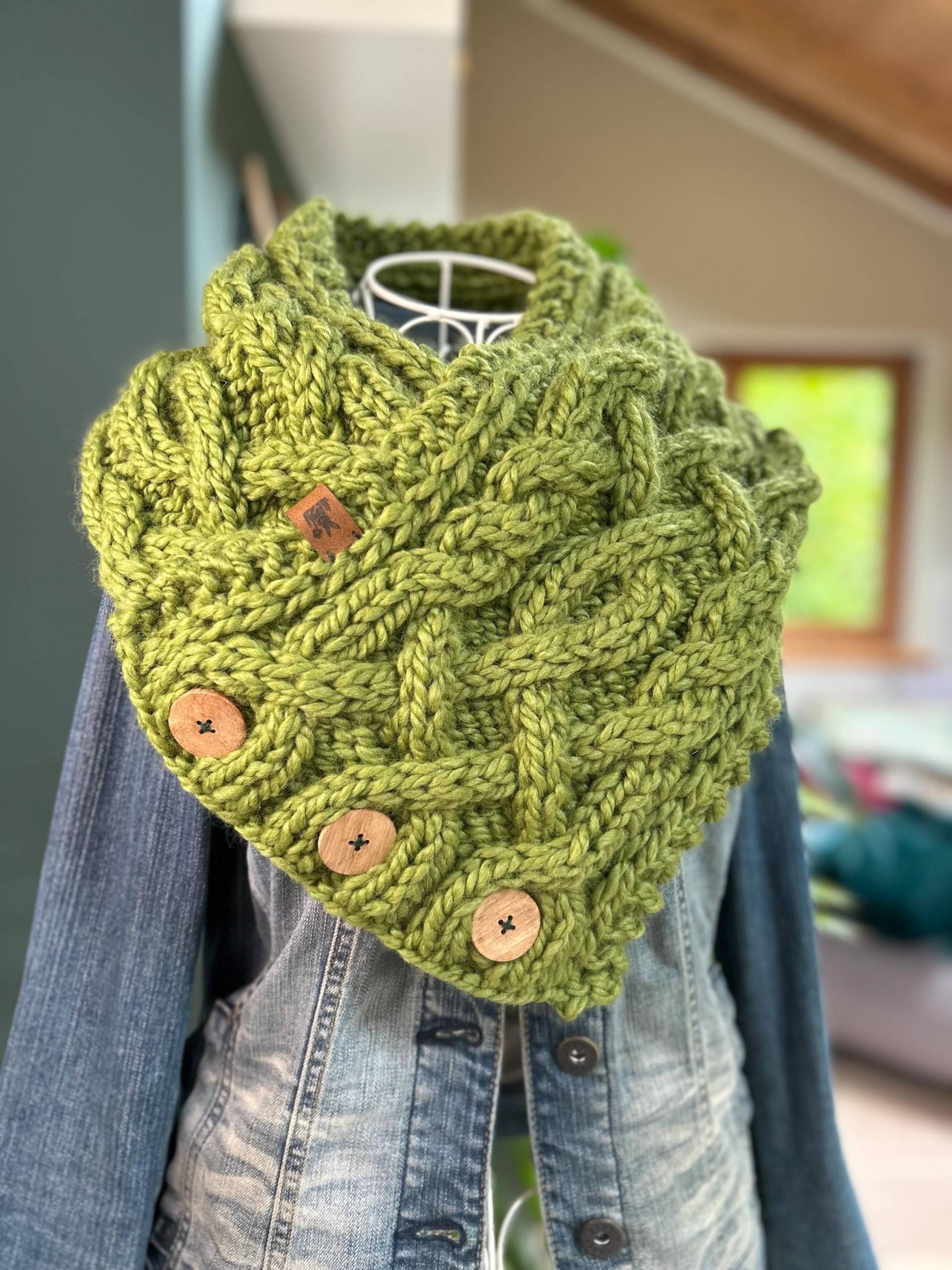 Dicker Cowl Aus Wunderbar Weicher Wolle Dicker Cowl Aus Wunderbar Weicher Wolle von FuchsundHase11