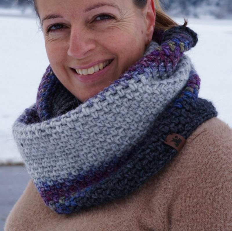 Loopschal Mit Alpaca von FuchsundHase11
