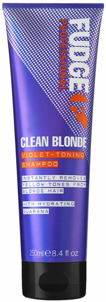 Fudge Clean Blonde Violet Toning Shampoo 250 ml von Fudge