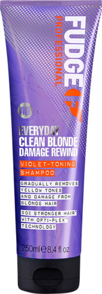 Fudge Everyday Clean Blonde Damage Rewind Shampoo 250 ml von Fudge