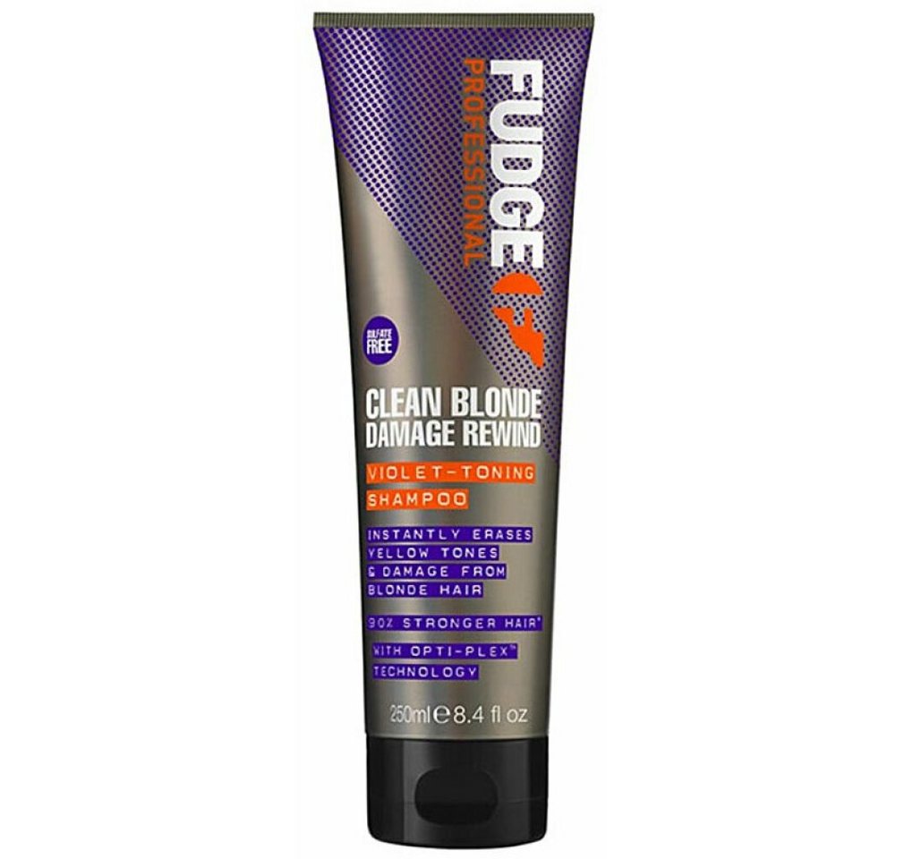 Fudge Haarshampoo Clean Blonde Damage Rewind Violet-Toning Shampoo 250ml Fudge Haarshampoo Clean Blonde Damage Rewind Violet-Toning Shampoo 250ml von Fudge