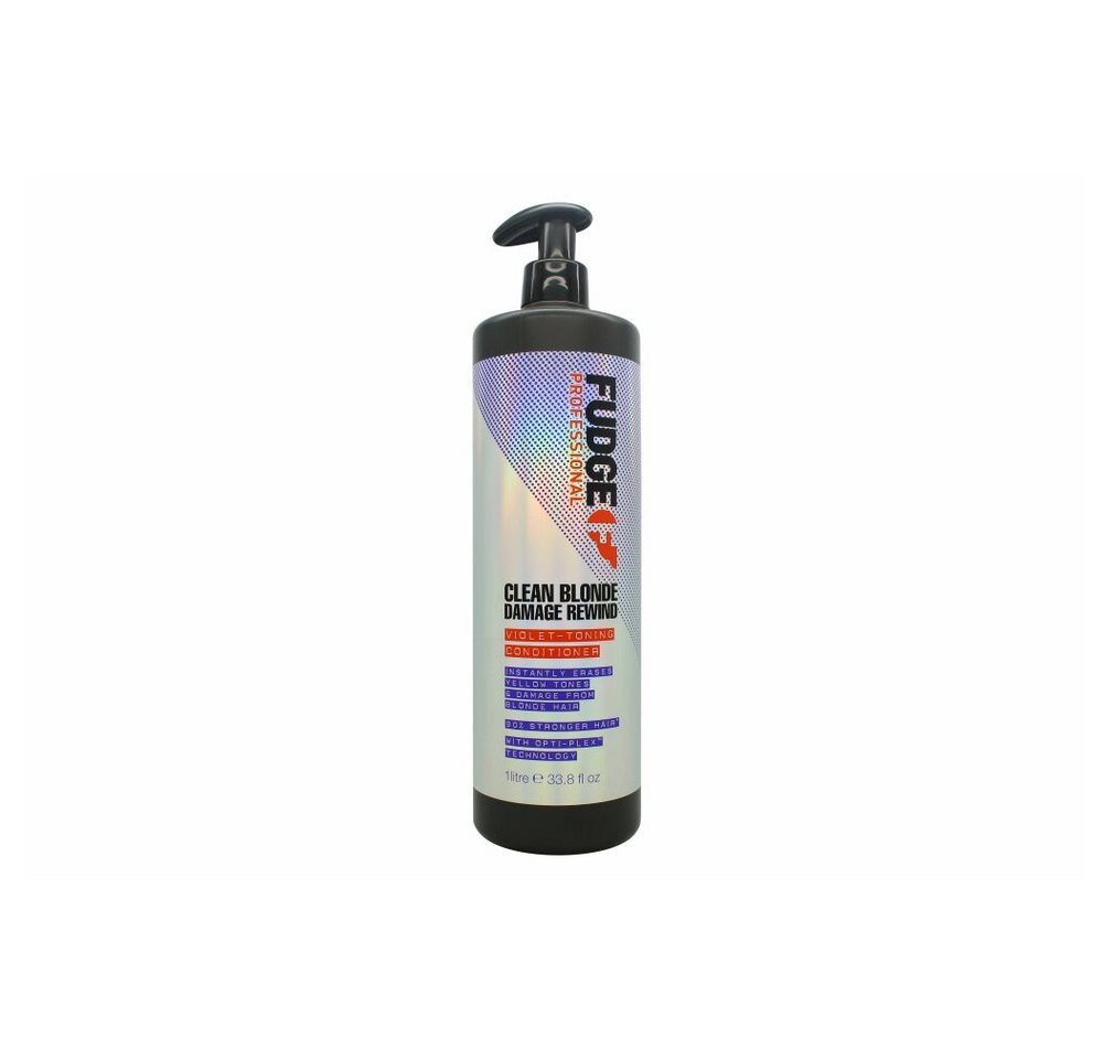Fudge Haarspülung Clean Blonde Damage Rewind Violet-Toning Con 1000ml Fudge Haarspülung Clean Blonde Damage Rewind Violet-Toning Con 1000ml von Fudge