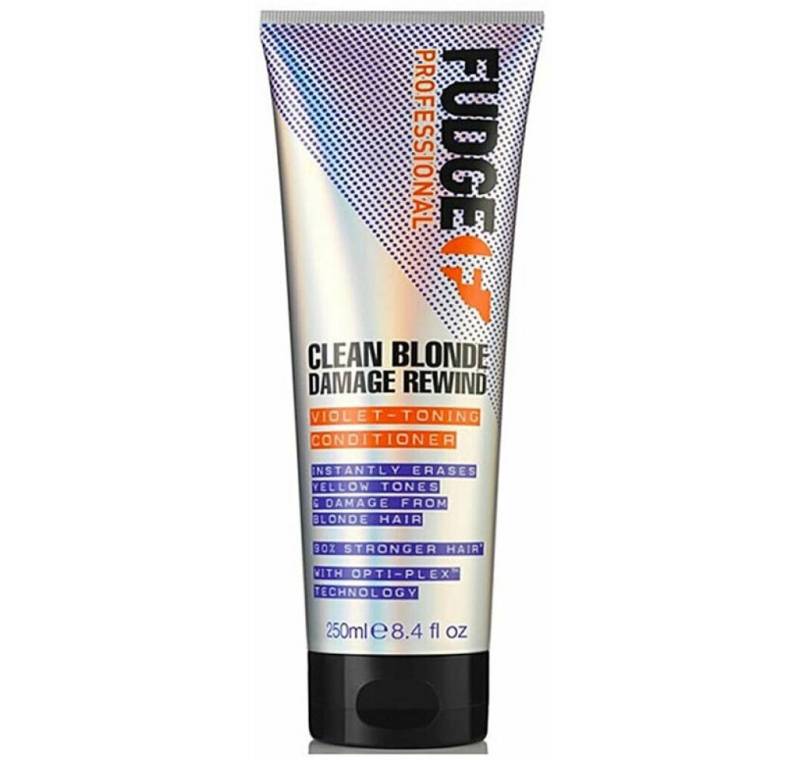 Fudge Haarspülung Clean Blonde Damage Rewind Violet-Toning Conditioner 250ml von Fudge