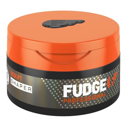 Fudge Professional Hair Shaper | Haarwachs für Männer | Mittlerer Halt texturierendes Haargel, mattes Finish und langer Halt – 75 g von Fudge