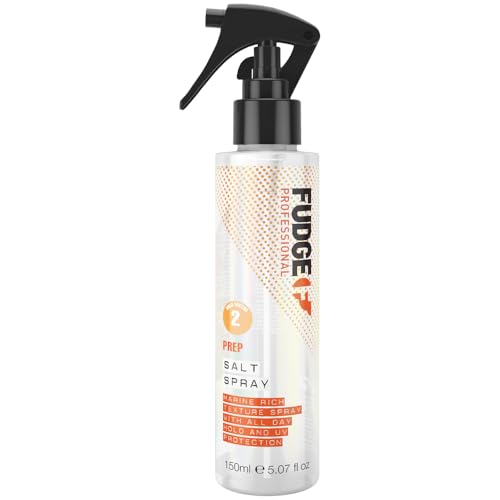Fudge Professional Salt Spray | Texturierendes Meersalzspray, Volumen und flexibler Halt für Männer und Frauen, mit UV-Schutz - 150 ml von Fudge