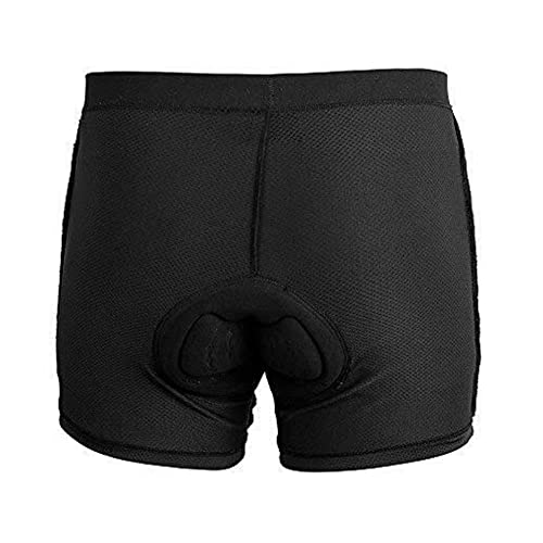 Fueegue Radlerhose Herren mit Sitzpolster Radunterhose Unterwäsche 3D Atmungsaktive Fahrradhose Herren Radunterhose Herren Fahrrad Unterhose von Fueegue