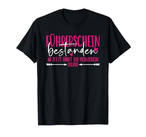 Führerschein bestanden Geschenk Designs Damen T-Shirt Schwarz Klein Klassisch-Prinzessin Kurzarm Crew Neck Pull-On Klassische Passform 100% Baumwolle Stretchable Einfarbig Frühling Sommer Führerschein bestanden Geschenk Designs Damen T-Shirt Schwarz Klein Klassisch-Prinzessin Kurzarm Crew Neck Pull-On Klassische Passform 100% Baumwolle Stretchable Einfarbig Frühling Sommer von Führerschein bestanden Geschenk Designs
