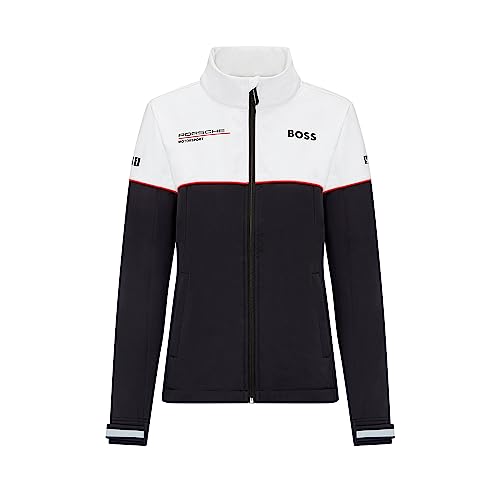 Fuel For Fans Porsche Motorsport Damen Team Softshelljacke – Schwarz – Größe: S von Fuel For Fans