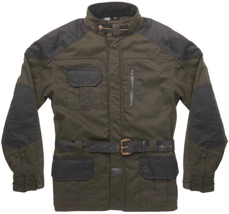 Fuel Motorradjacke Bunker wasserdichte Motorrad Wachsjacke Rückenprotektor enthalten,wasserdicht von Fuel