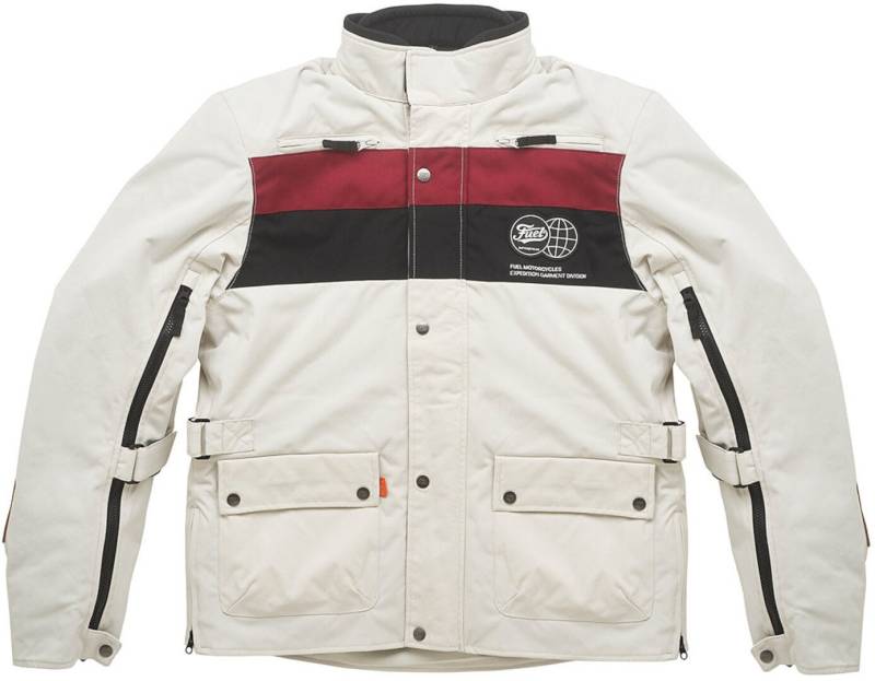 Fuel Motorradjacke Rally 2 wasserdichte Motorrad Textiljacke von Fuel