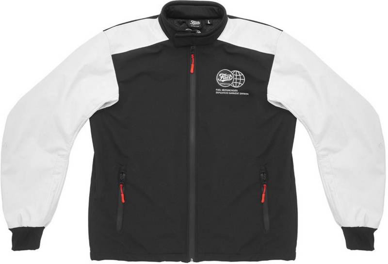 Fuel Motorradjacke Patrol Softshell Textiljacke Winddicht von Fuel